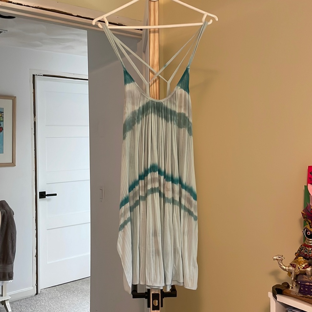 Free people blue tie dye dress